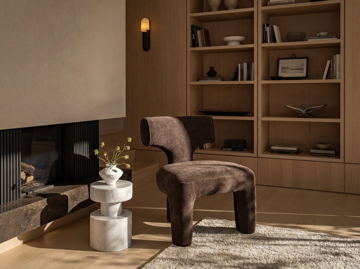 One More Meeting Chair in roast, lifestyle