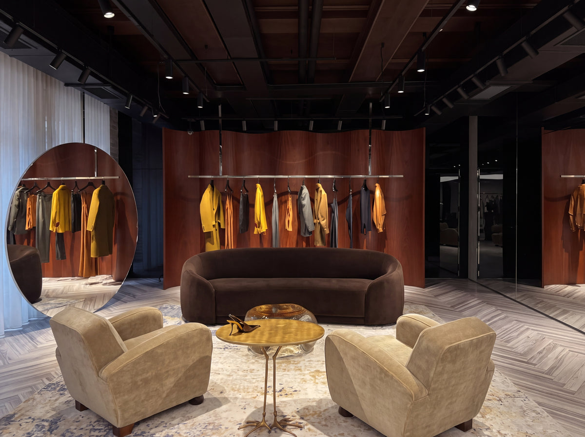 Stay Until Morning Sofa in Espresso, lifestyle