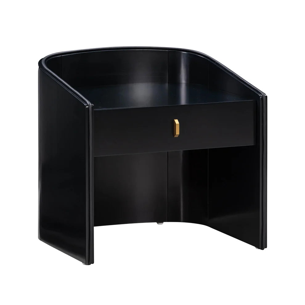 Last Thought Nightstand in Midnight, detail 01