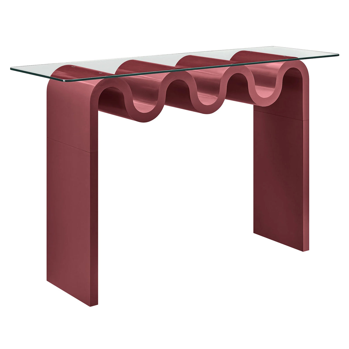 Ripple Effect Console Table in Rust, angle