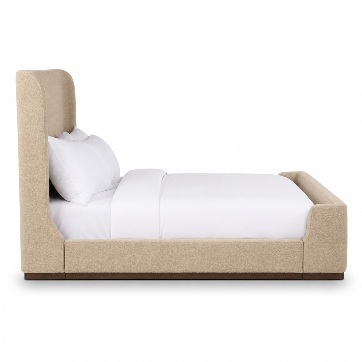Late Checkout Bed side view