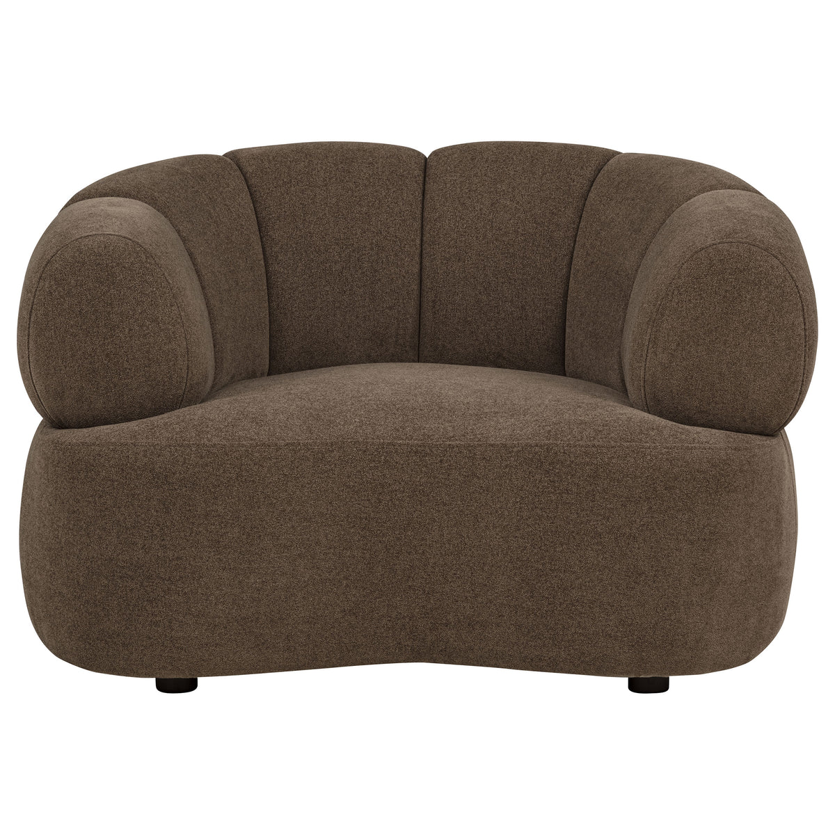 Take The Long Way Chair in roast, side