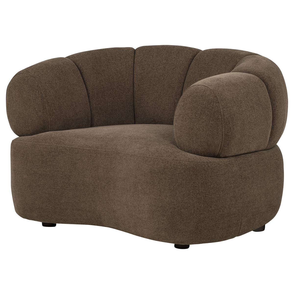 Take The Long Way Chair in roast, rear