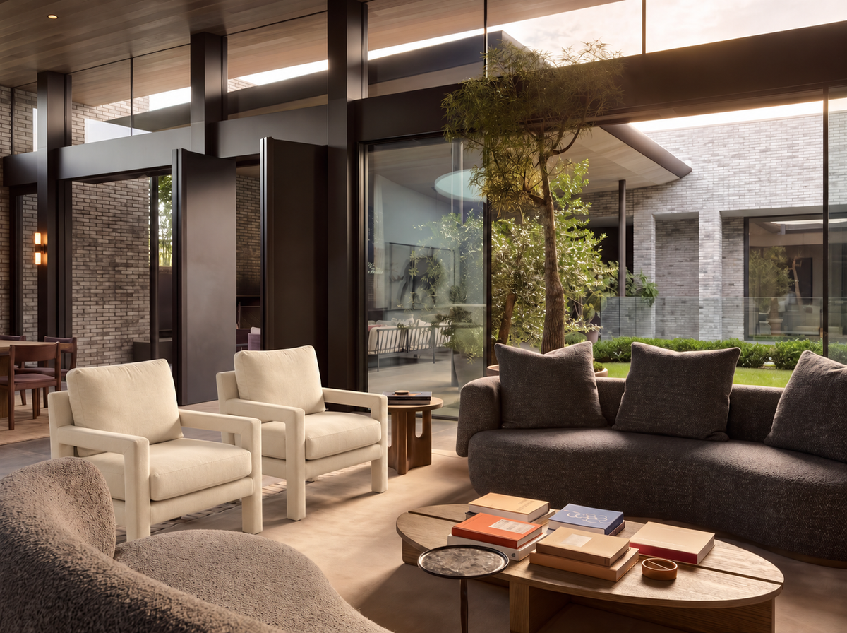 Open Invitation Chair in cloud, lifestyle