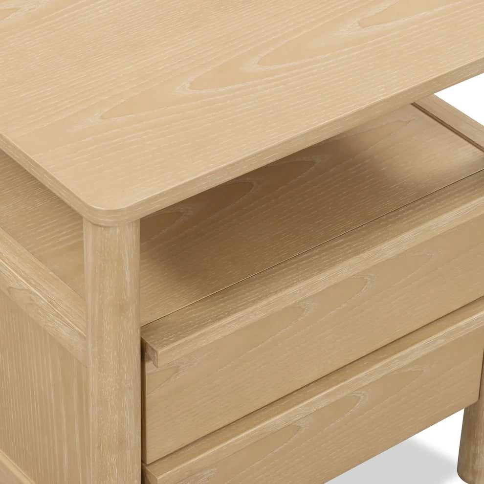 Sleep On It Nightstand in Wheat, detail 04
