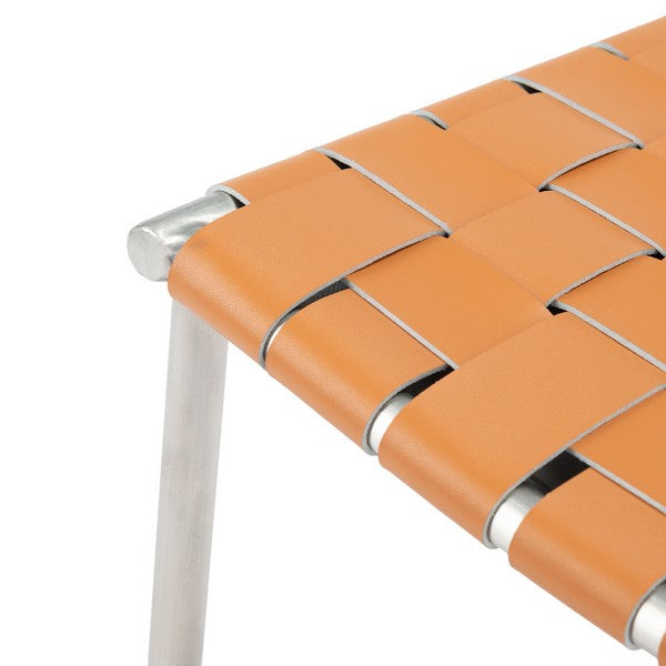 Pass It Around Dining Chair leather toast leather toast edge detail