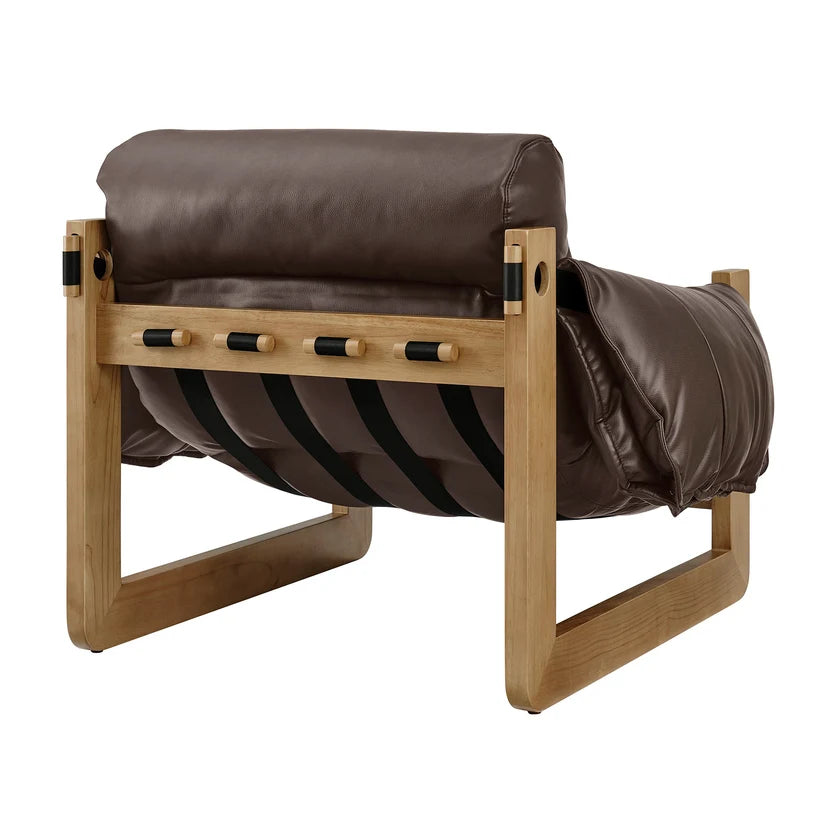 Somewhere To Be Vegan Leather Chair