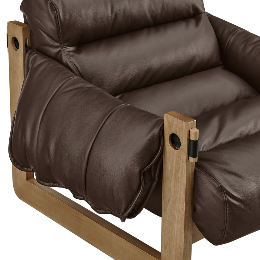 Somewhere To Be Vegan Leather Chair