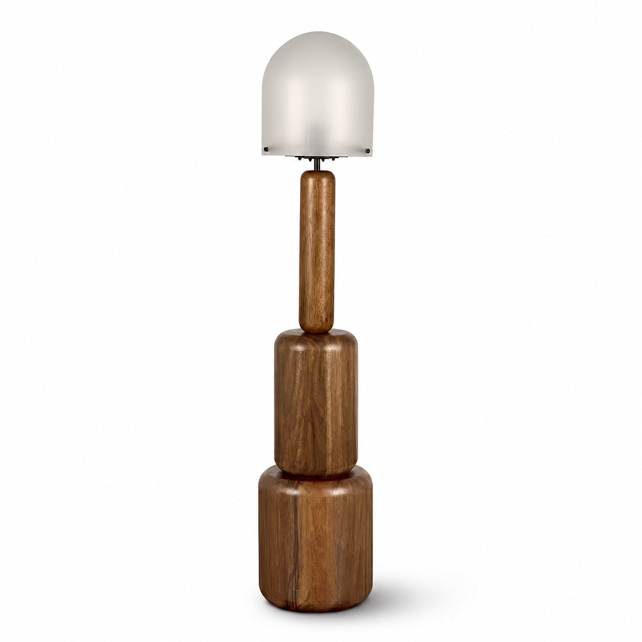 Turned In Floor Lamp