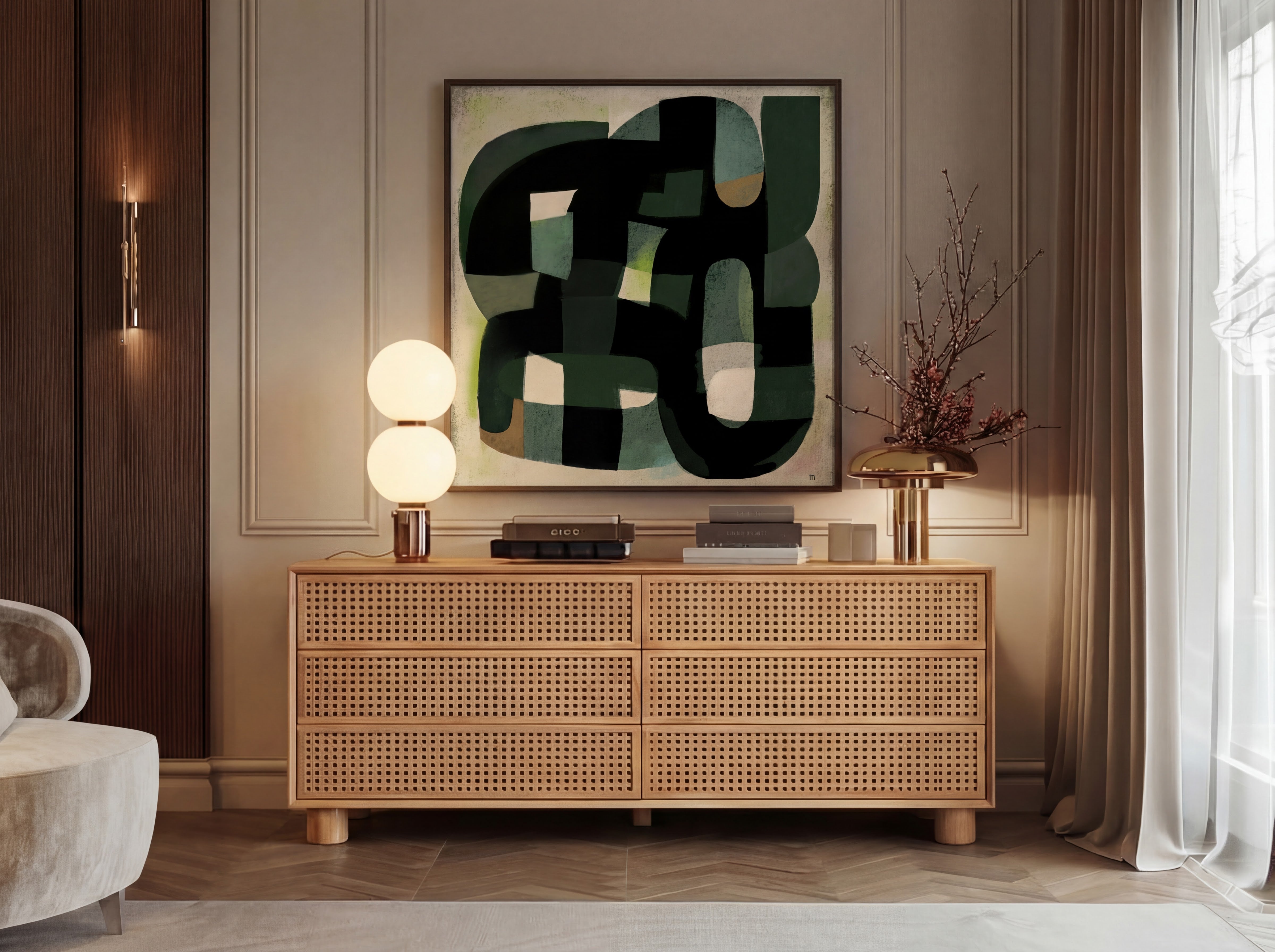Woven Keepsake Dresser