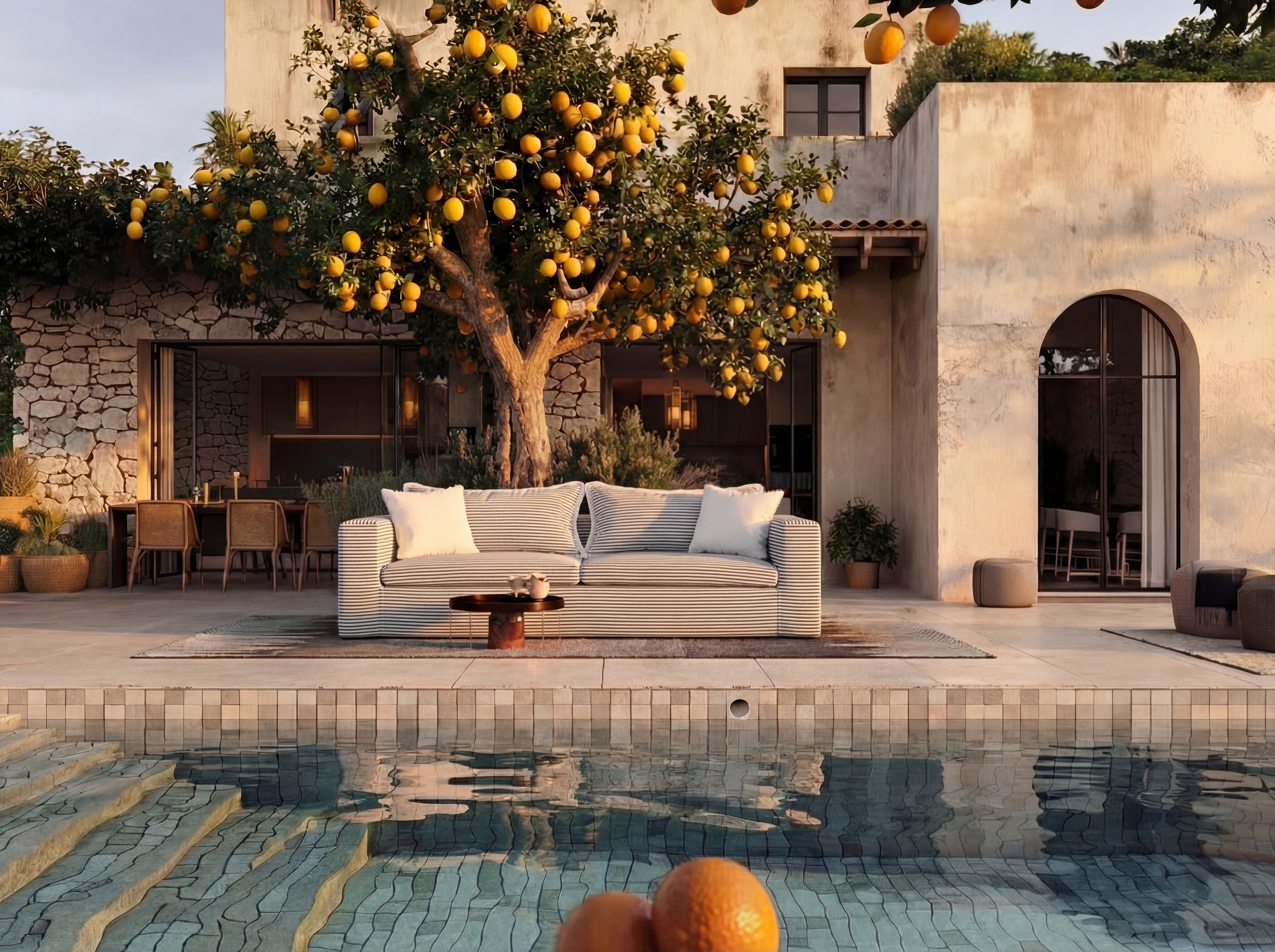 By The Coast Outdoor Sofa