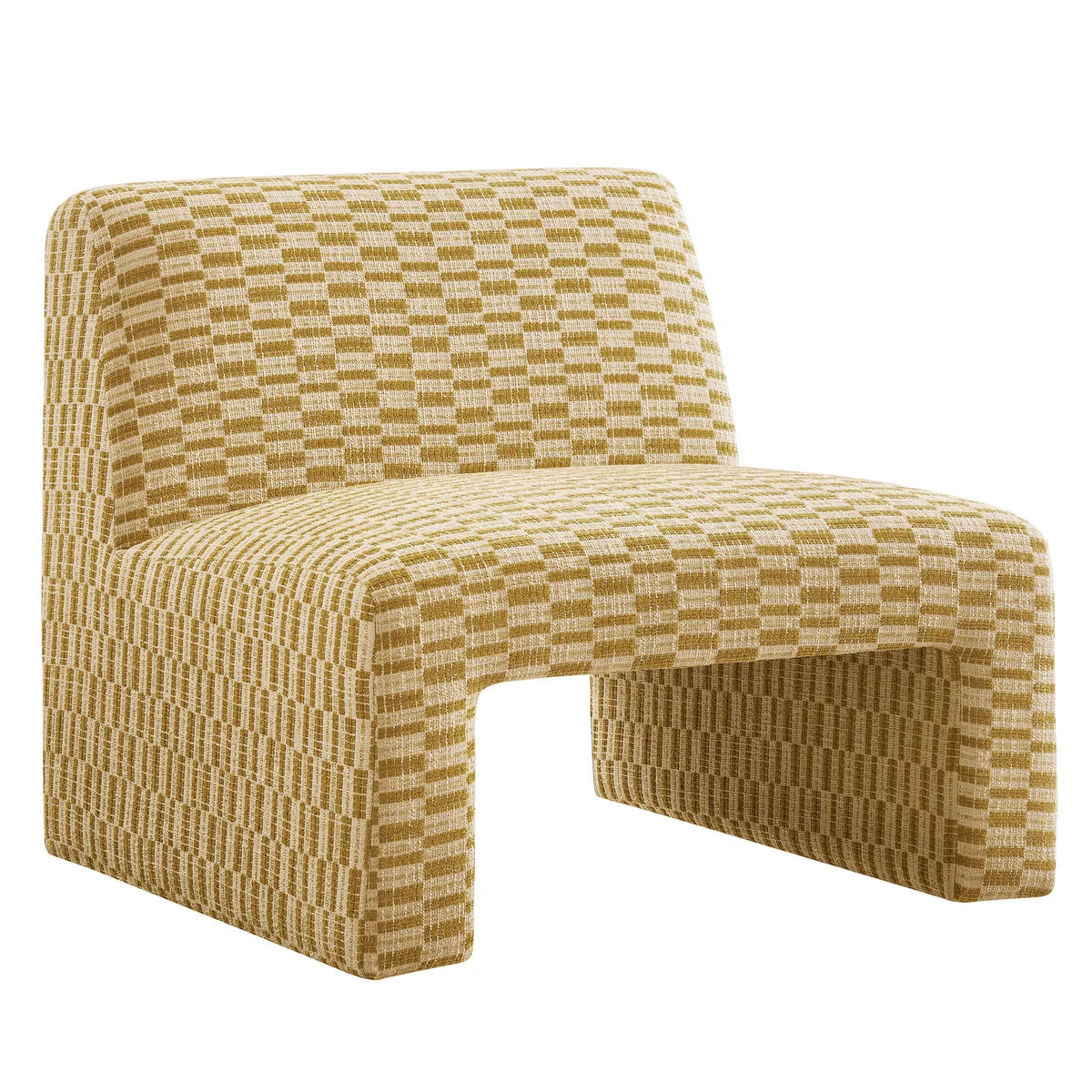 Time Well Spent Checked Chair