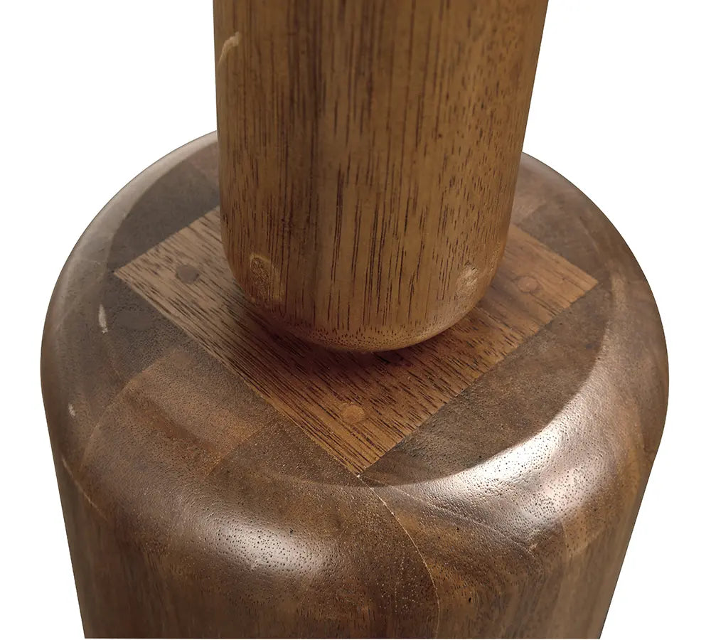 Turned In Floor Lamp