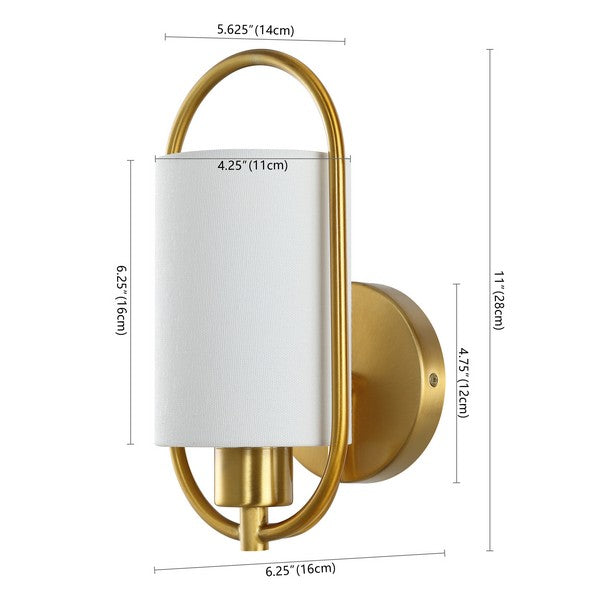 Loop and Light Sconce