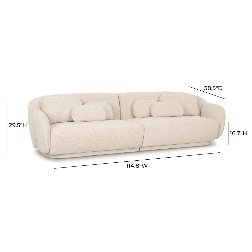 Softly Sculpted Sofa