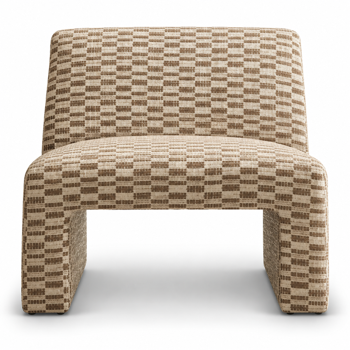Time Well Spent Checked Chair