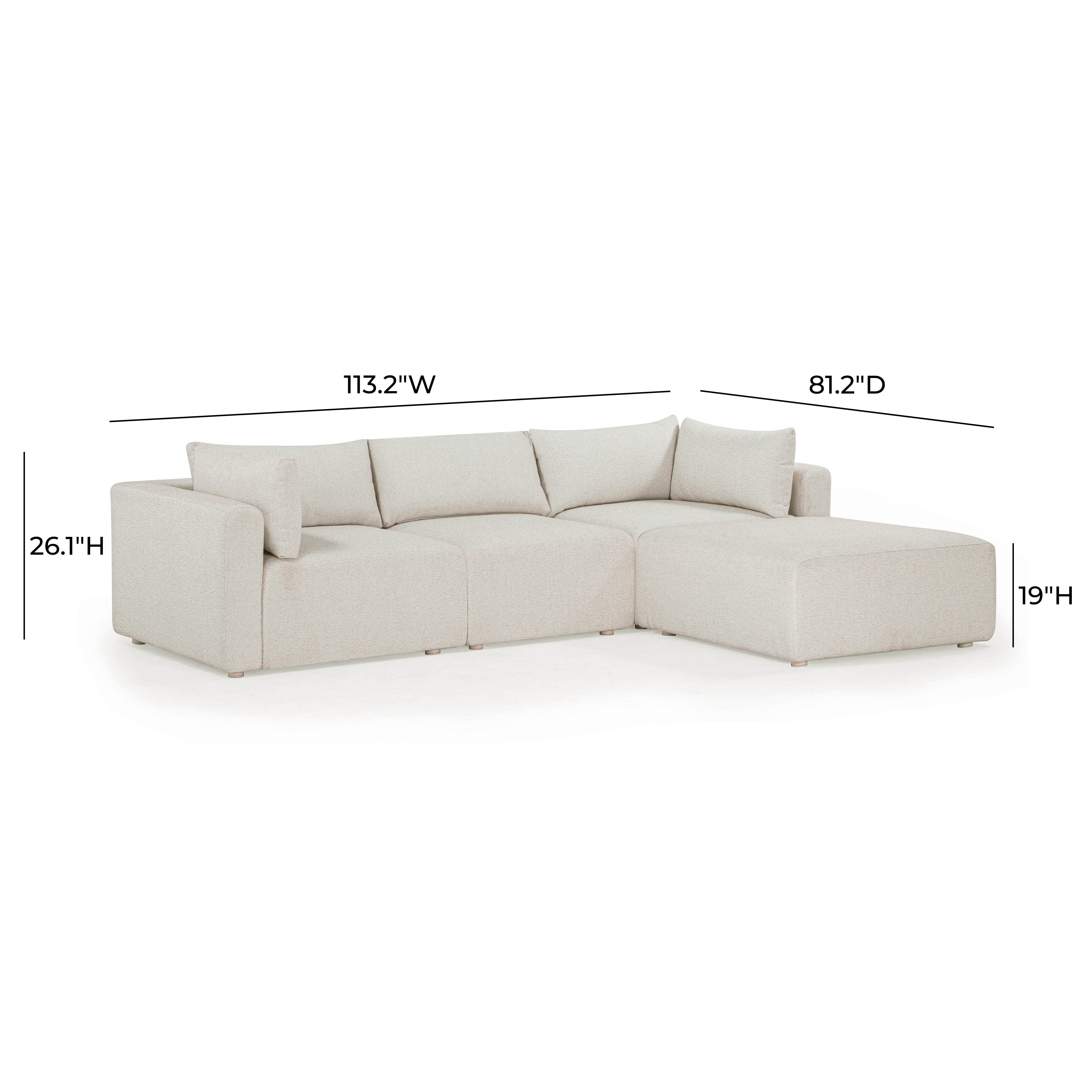 After Swim Outdoor Modular Sectional