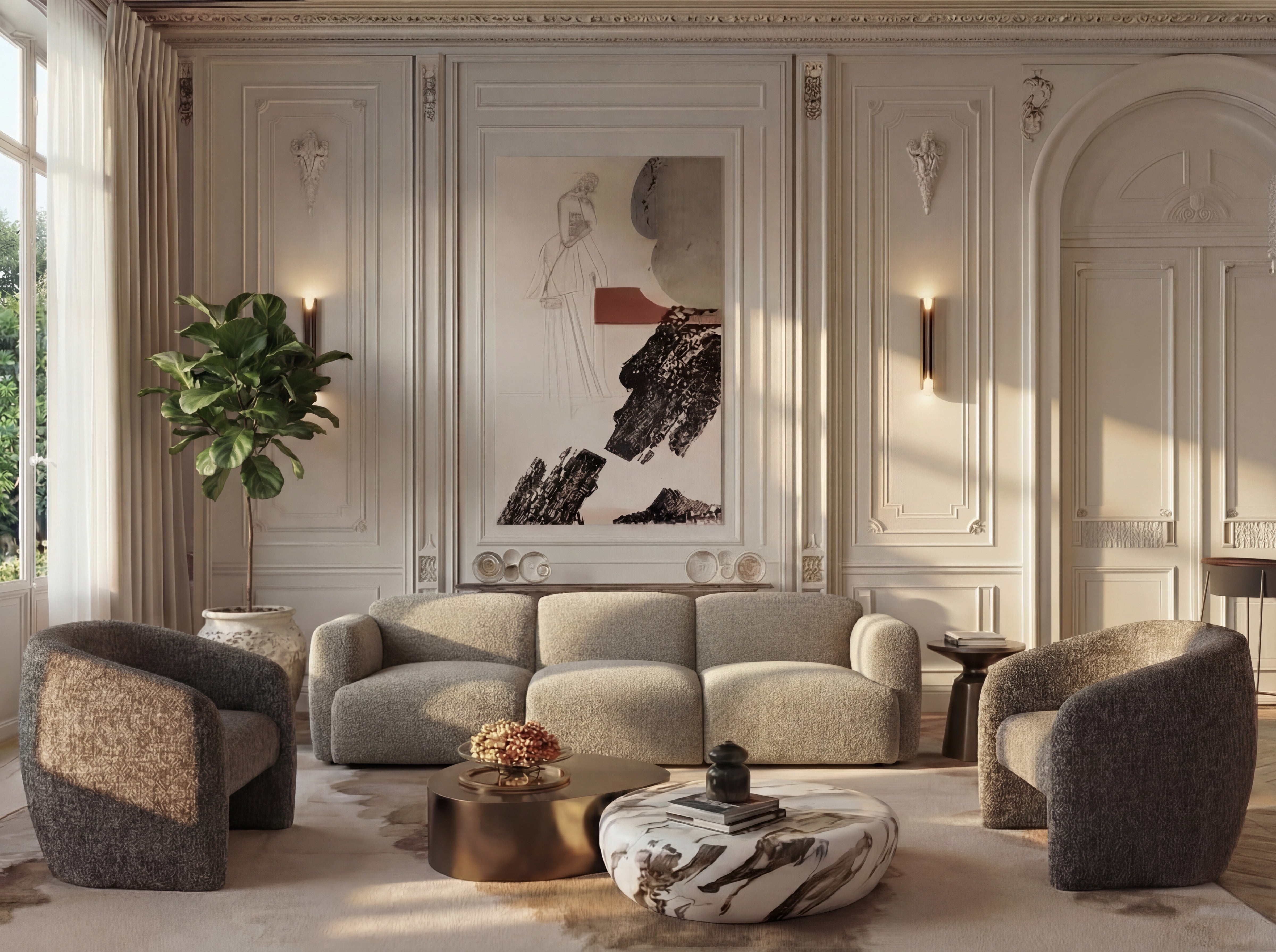 Gentle Comfort Sofa