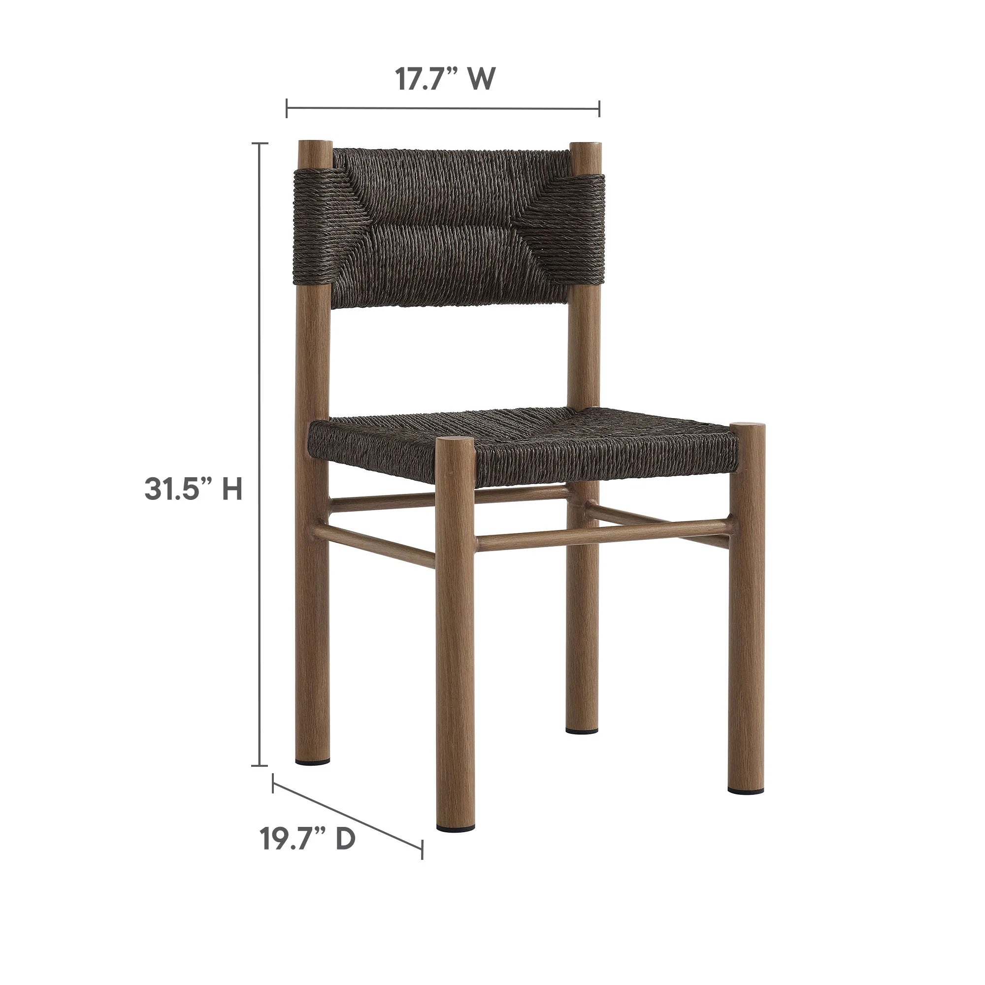Long Lunch Dining Chair