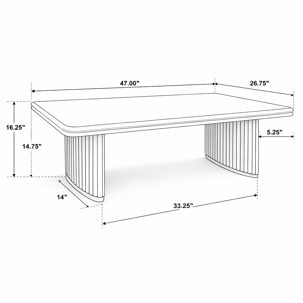Long Moment Coffee Table