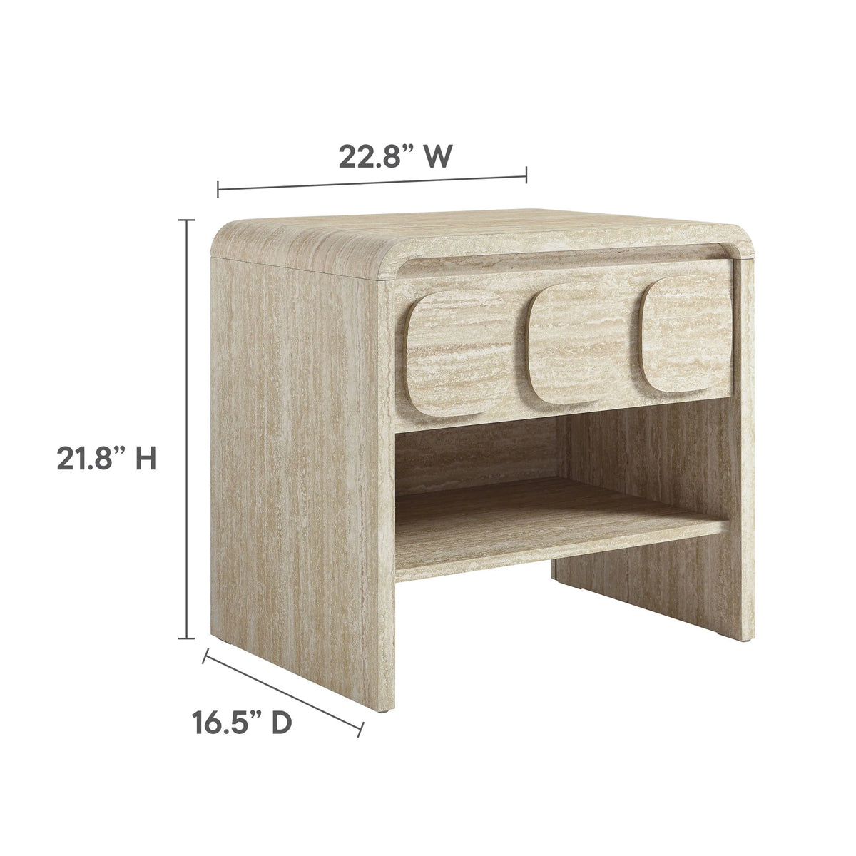 Everything Tucked Away Nightstand