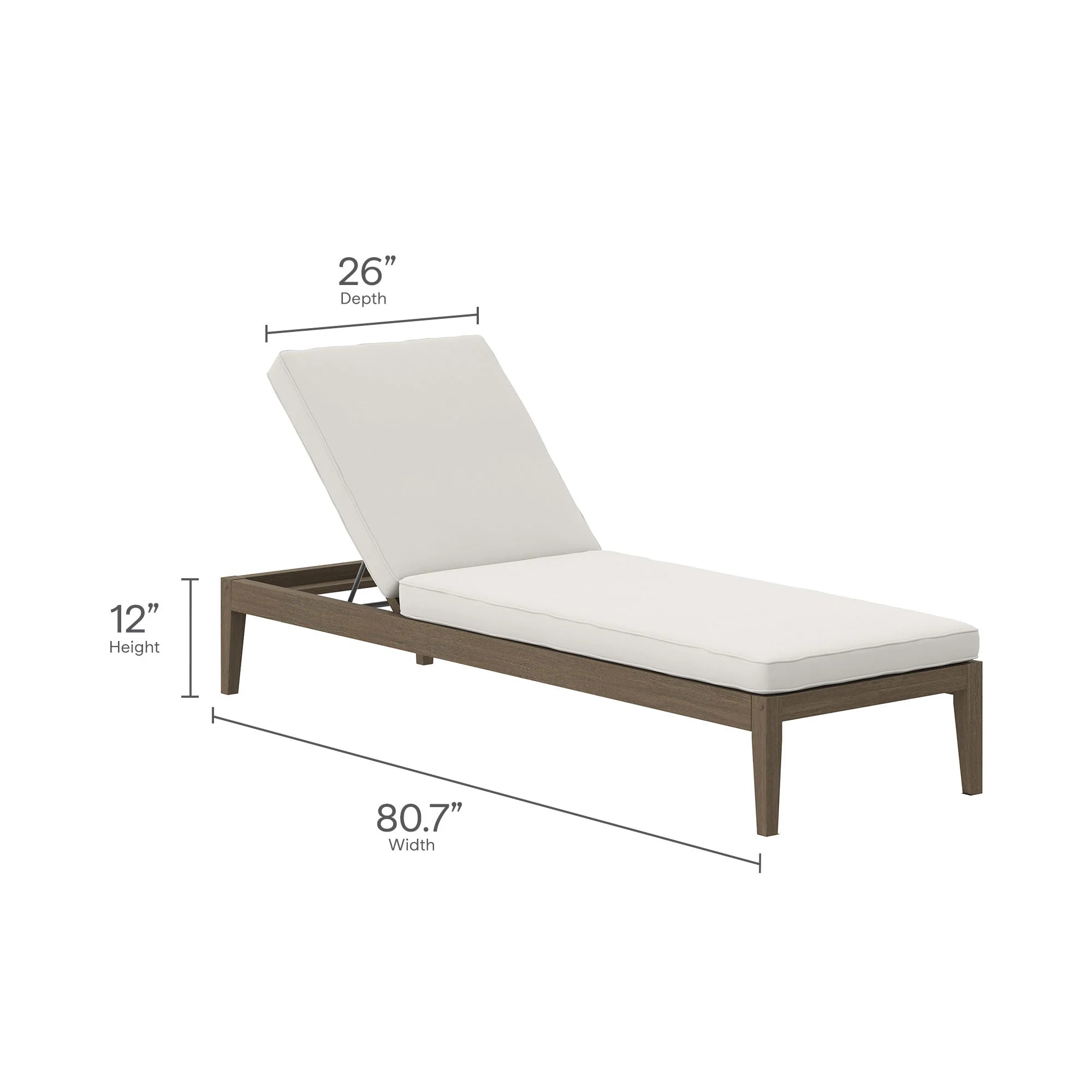 Sunlit Rest Outdoor Lounger