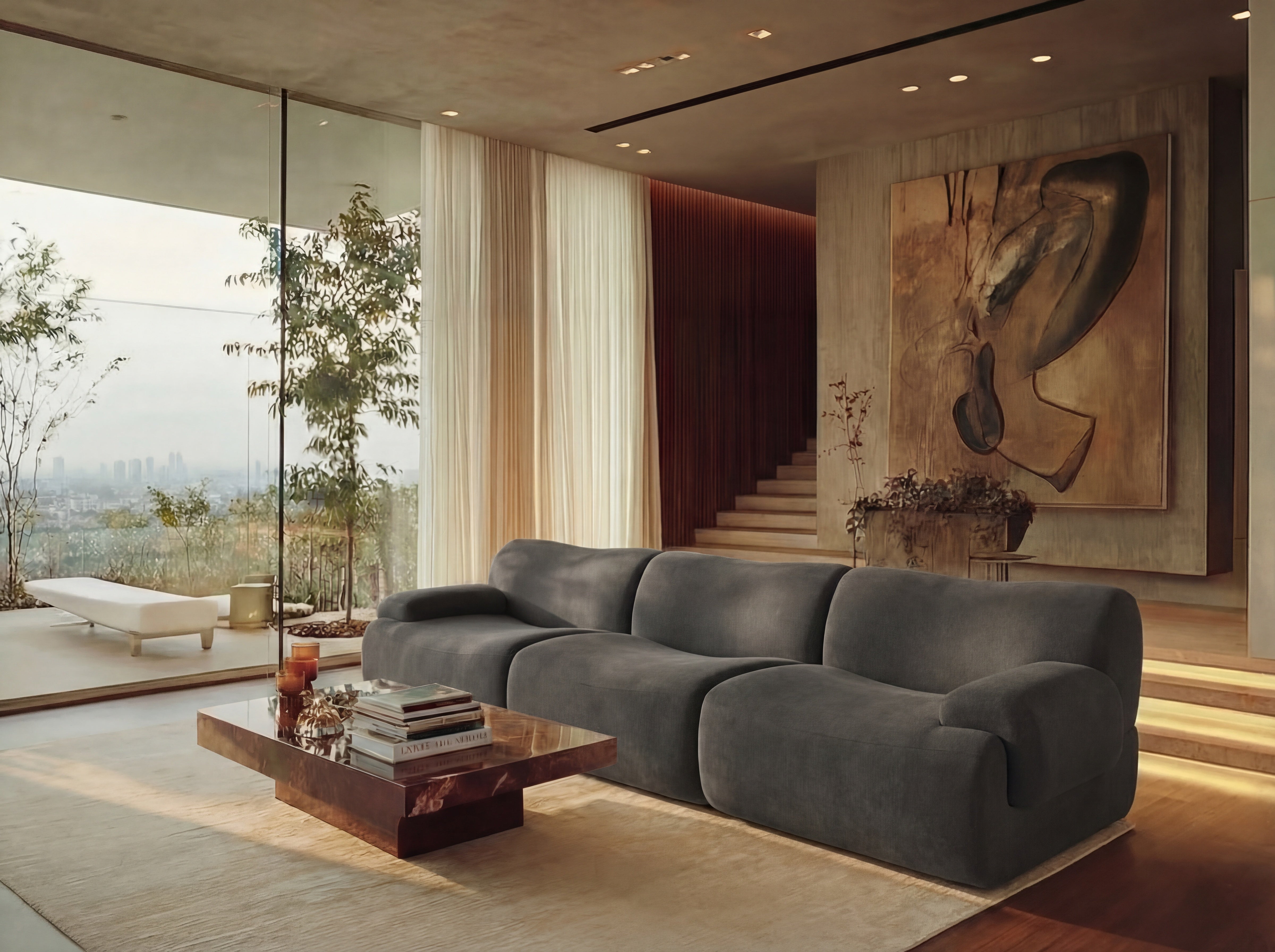 Wide Open Sofa