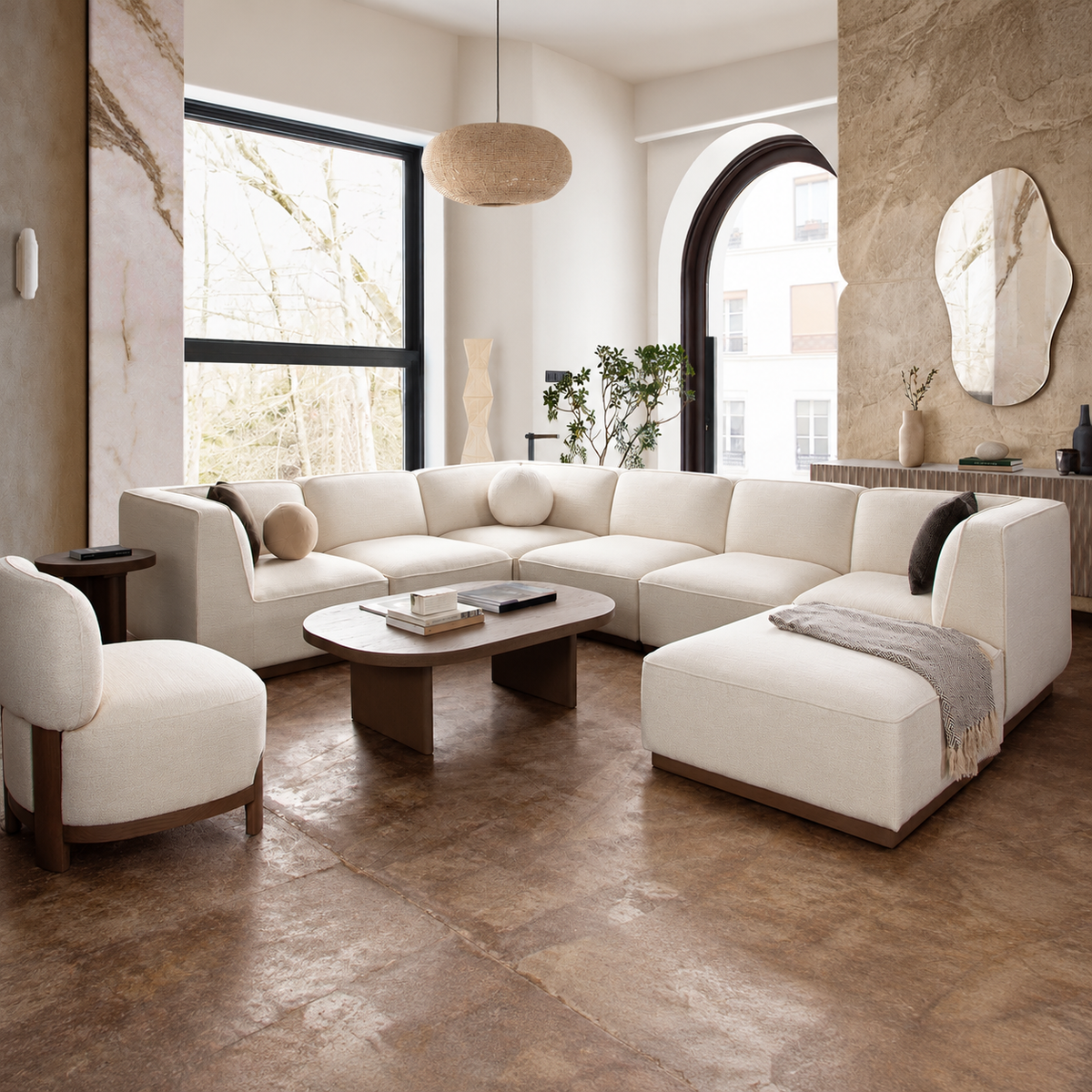 Open Afternoon Coffee Table