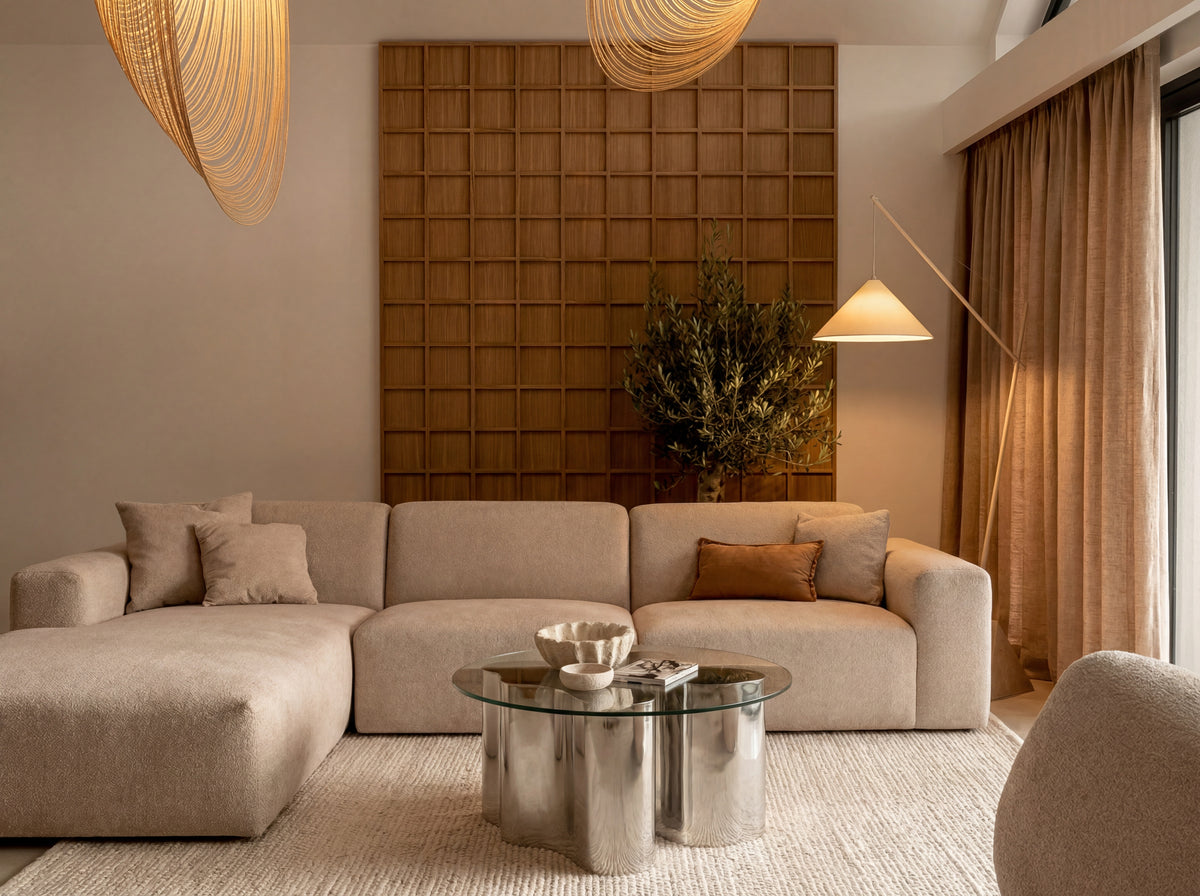 Champagne Reflections Coffee Table