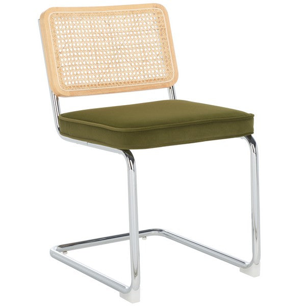 Come Sit Close Dining Chair vintage moss vintage moss angle