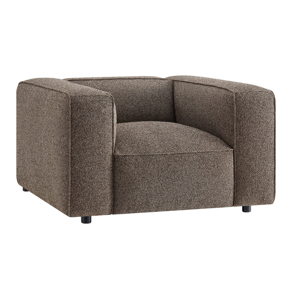 Room For One More Chair in roast, angle