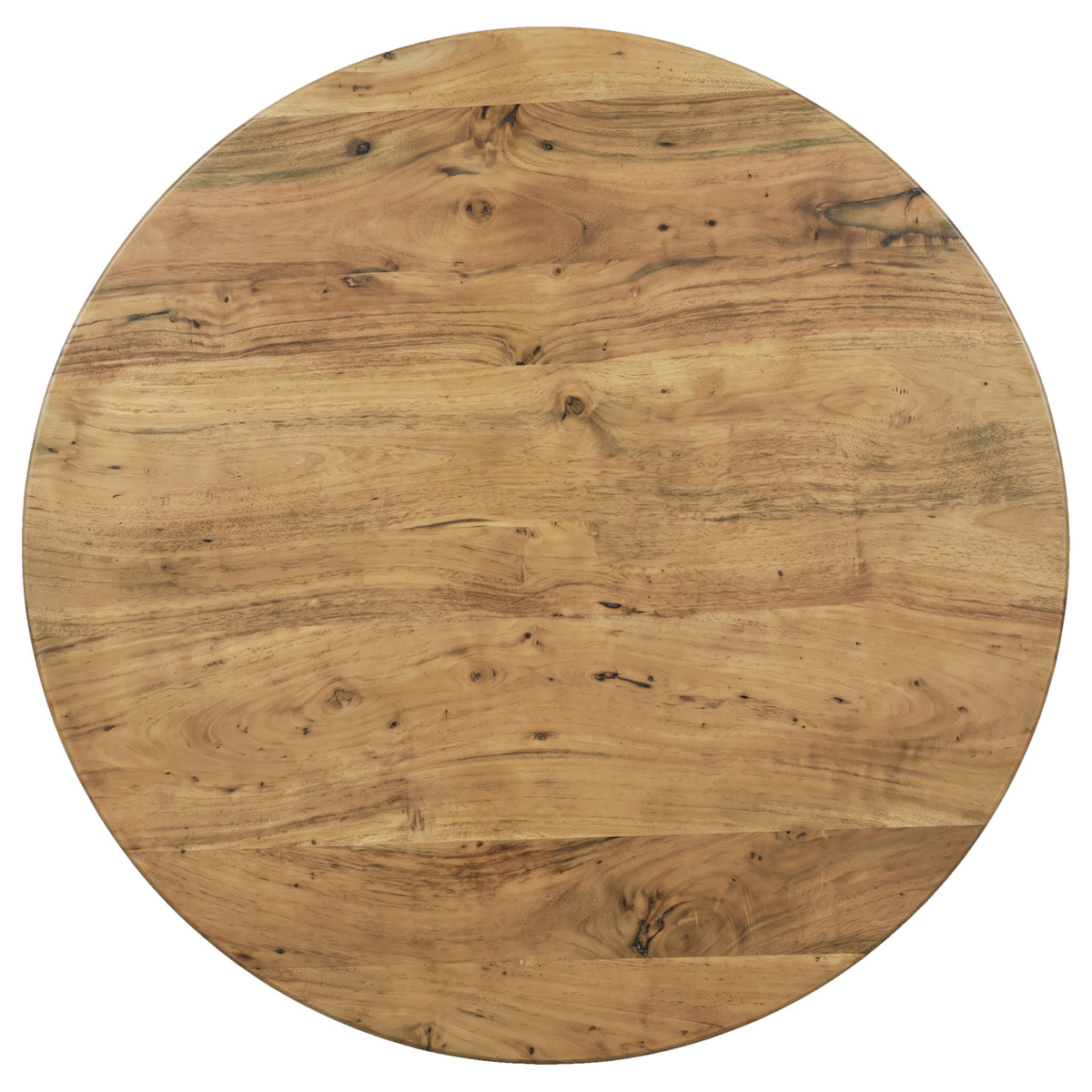 Meet in the Middle Table round acacia tabletop