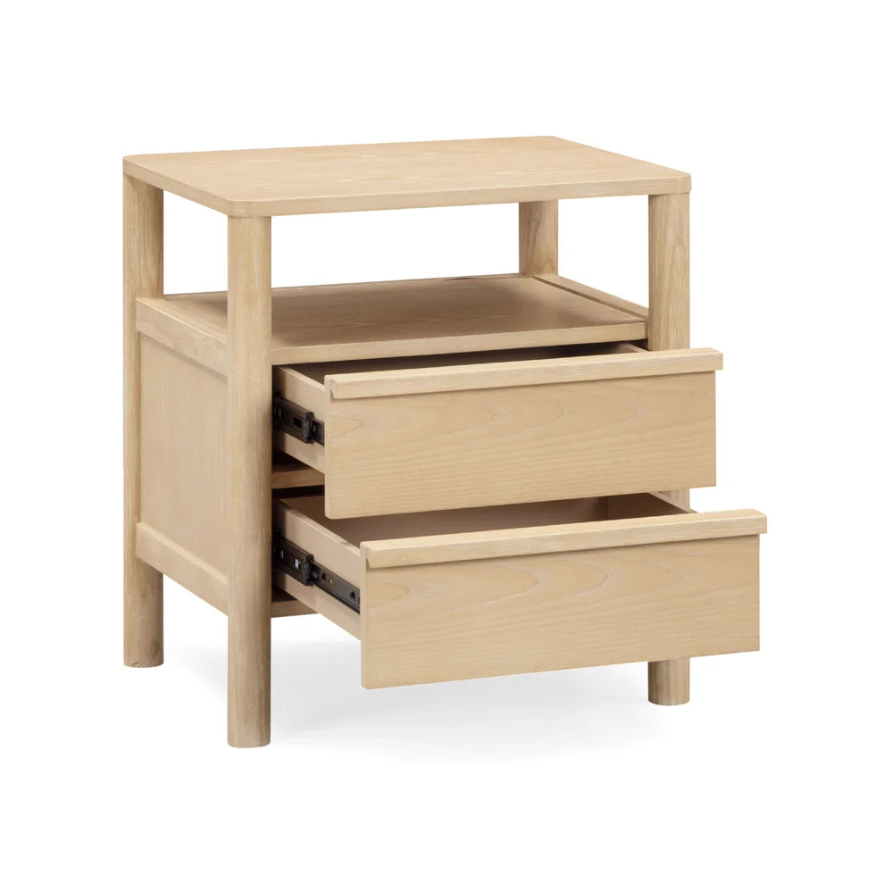 Sleep On It Nightstand in Wheat, detail 02