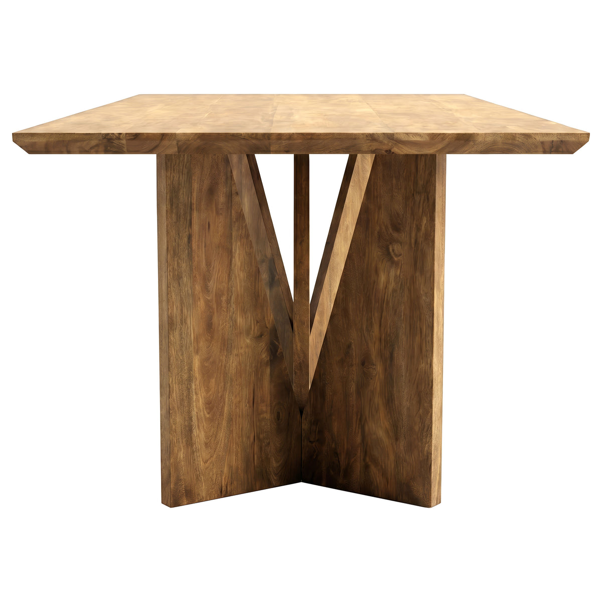 Stay for Seconds Table sculptural base end view