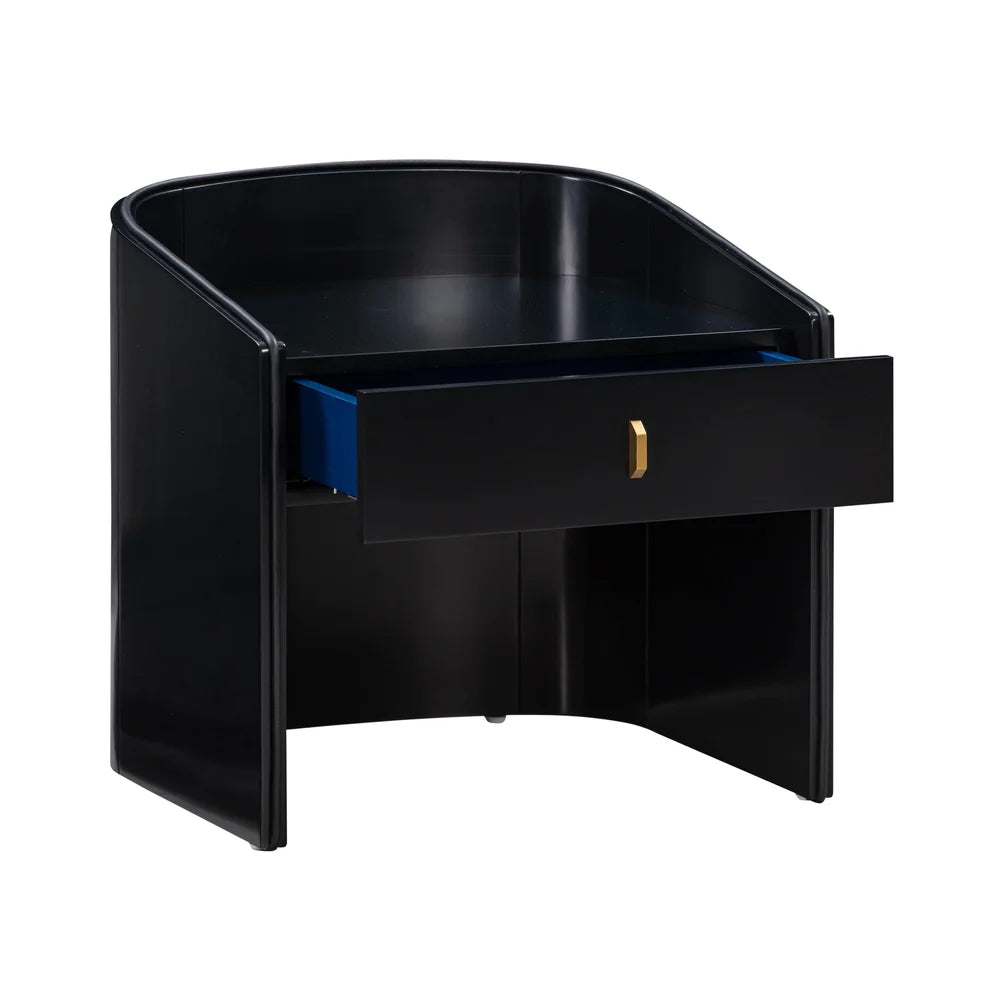 Last Thought Nightstand in Midnight, detail 04