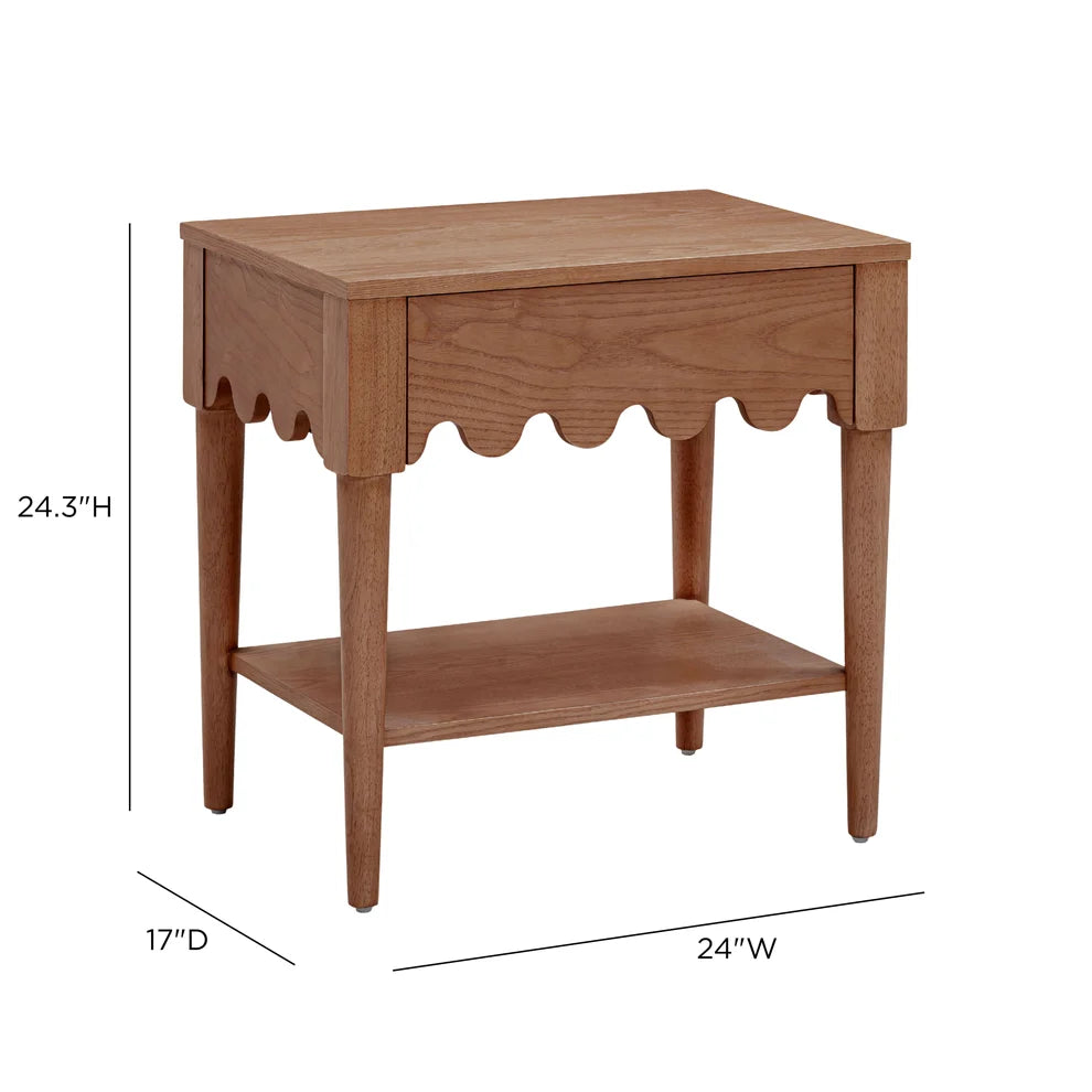 Tomorrow Morning Nightstand in Nightcap, dimensions