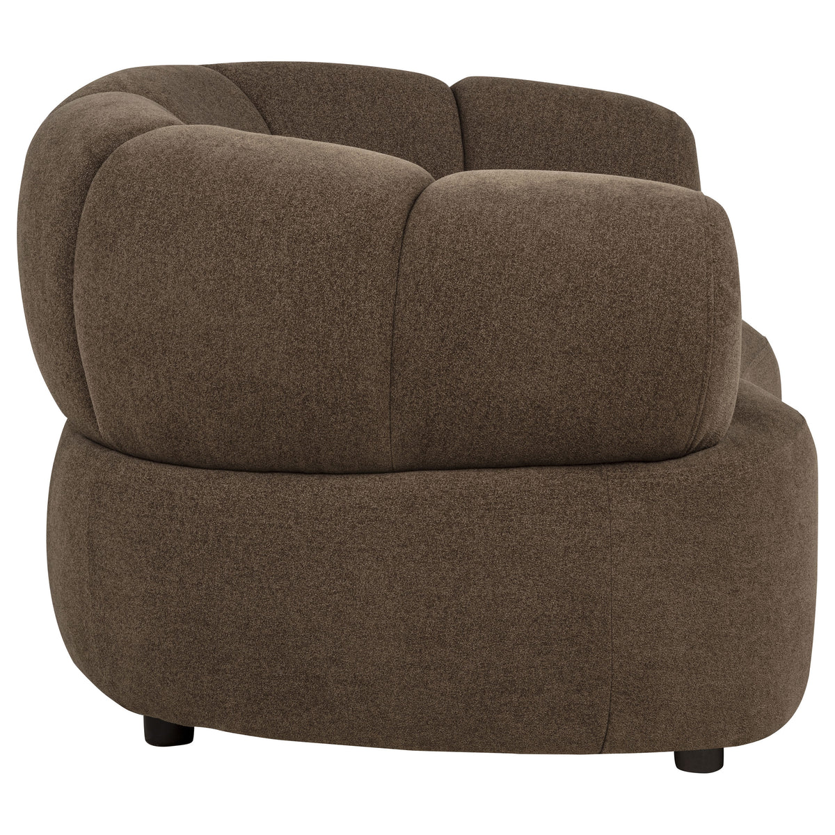 Take The Long Way Chair in roast, material detail