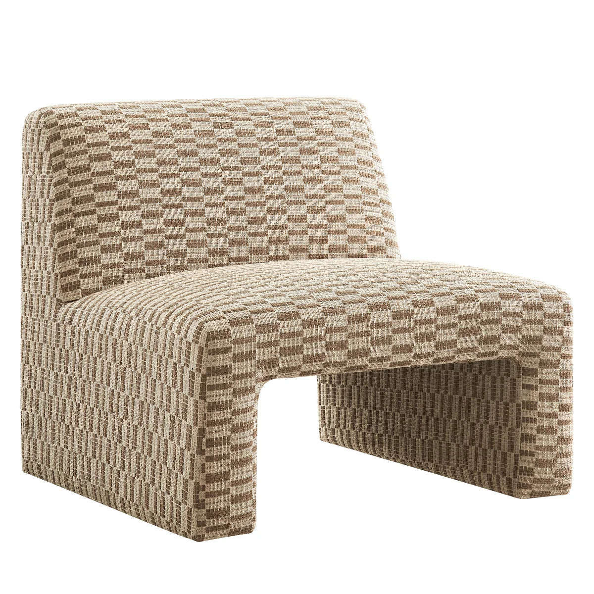 Time Well Spent Checked Chair