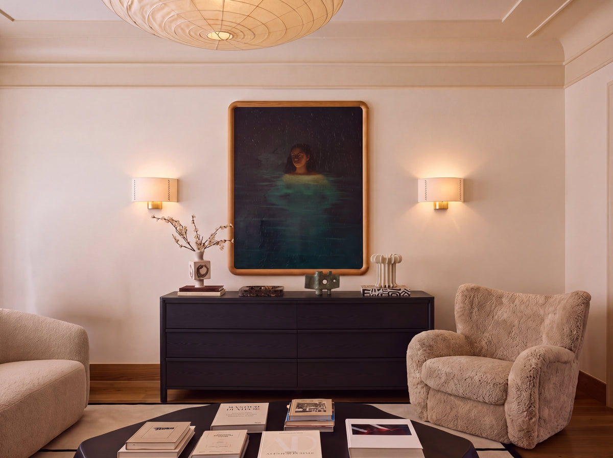 Everything In Its Place Dresser in Midnight, styled room lifestyle