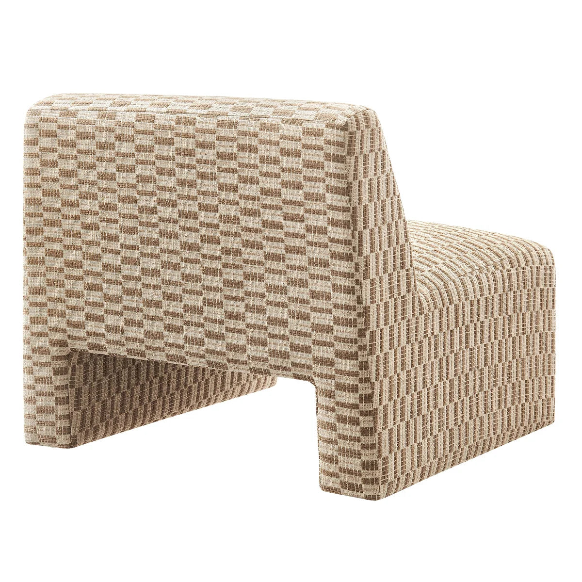 Time Well Spent Checked Chair