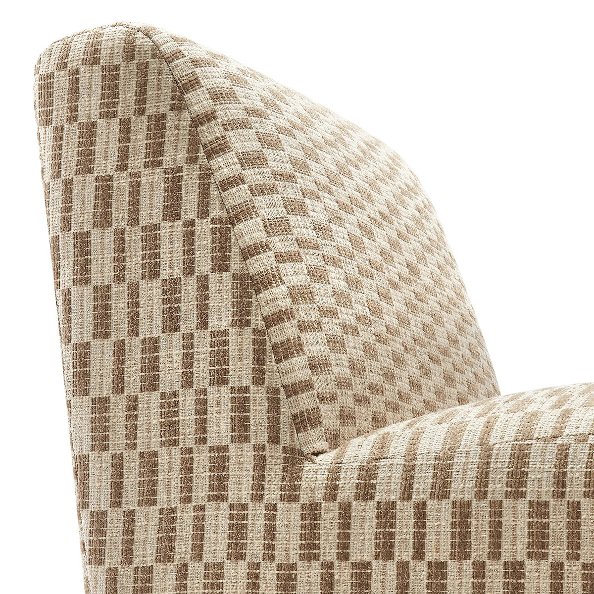Time Well Spent Checked Chair
