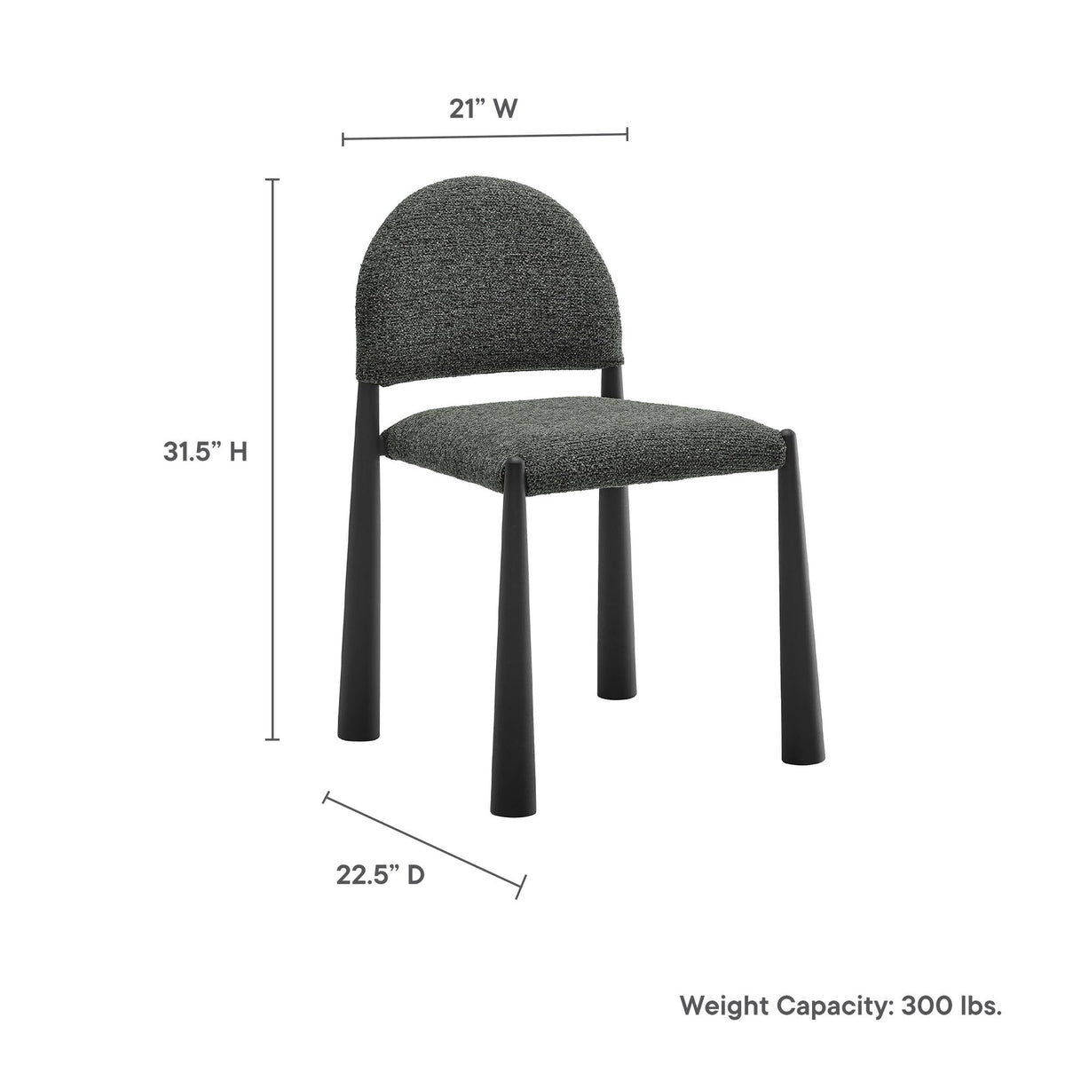 Dinner Can Wait Dining Chair deep ash deep ash dimensions