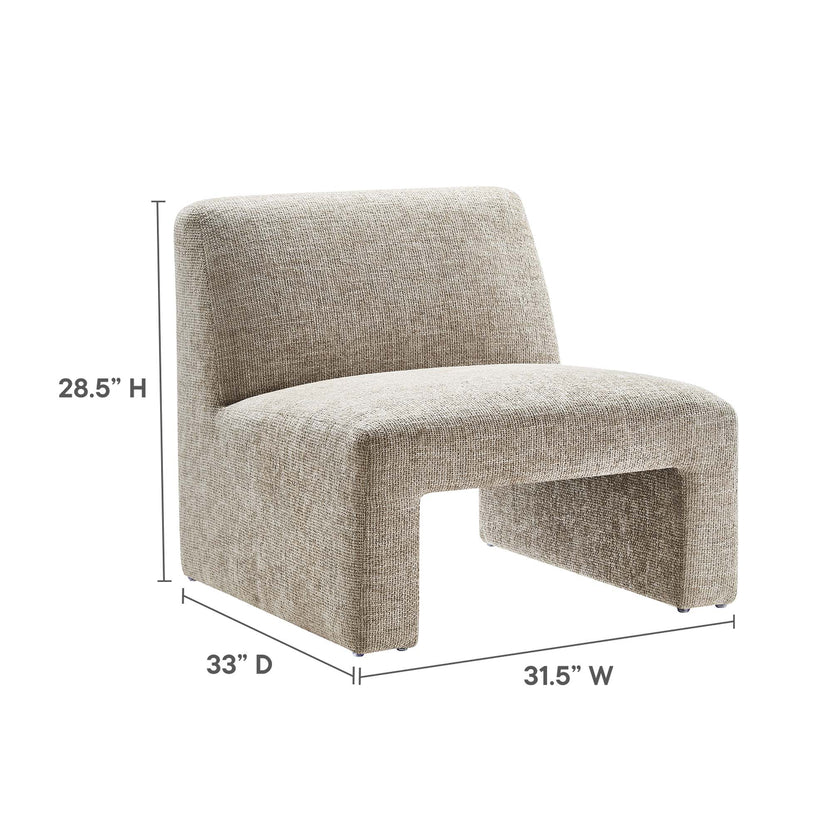 Time Well Spent Chenille Chair