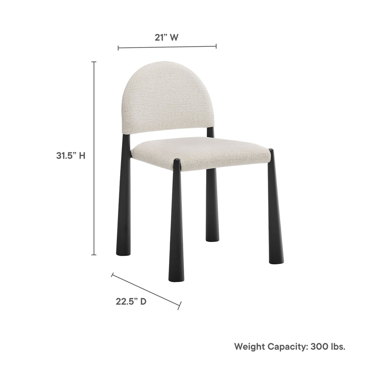 Dinner Can Wait Dining Chair cloud cloud dimensions