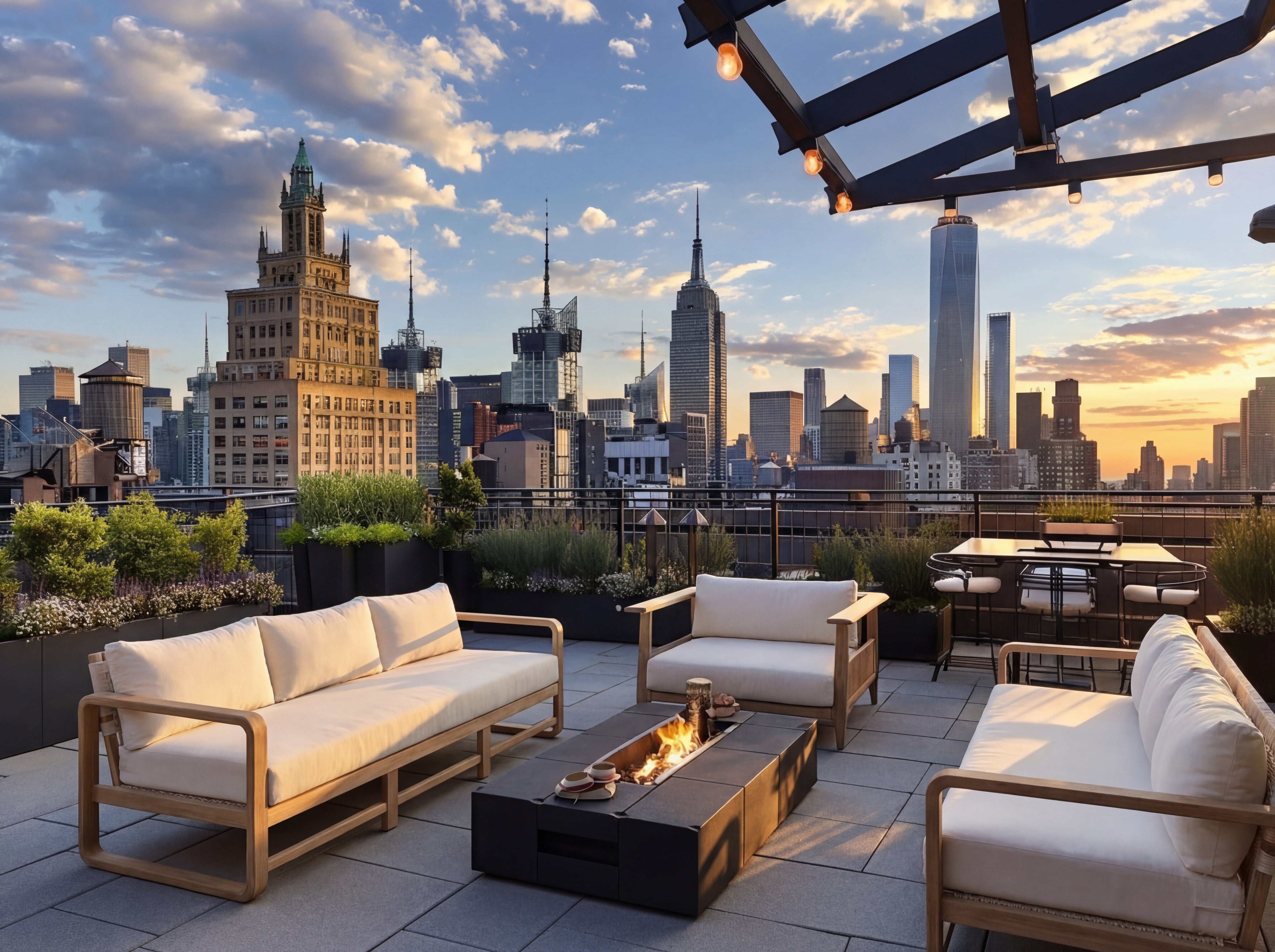 Happy Sunset Outdoor Sofa