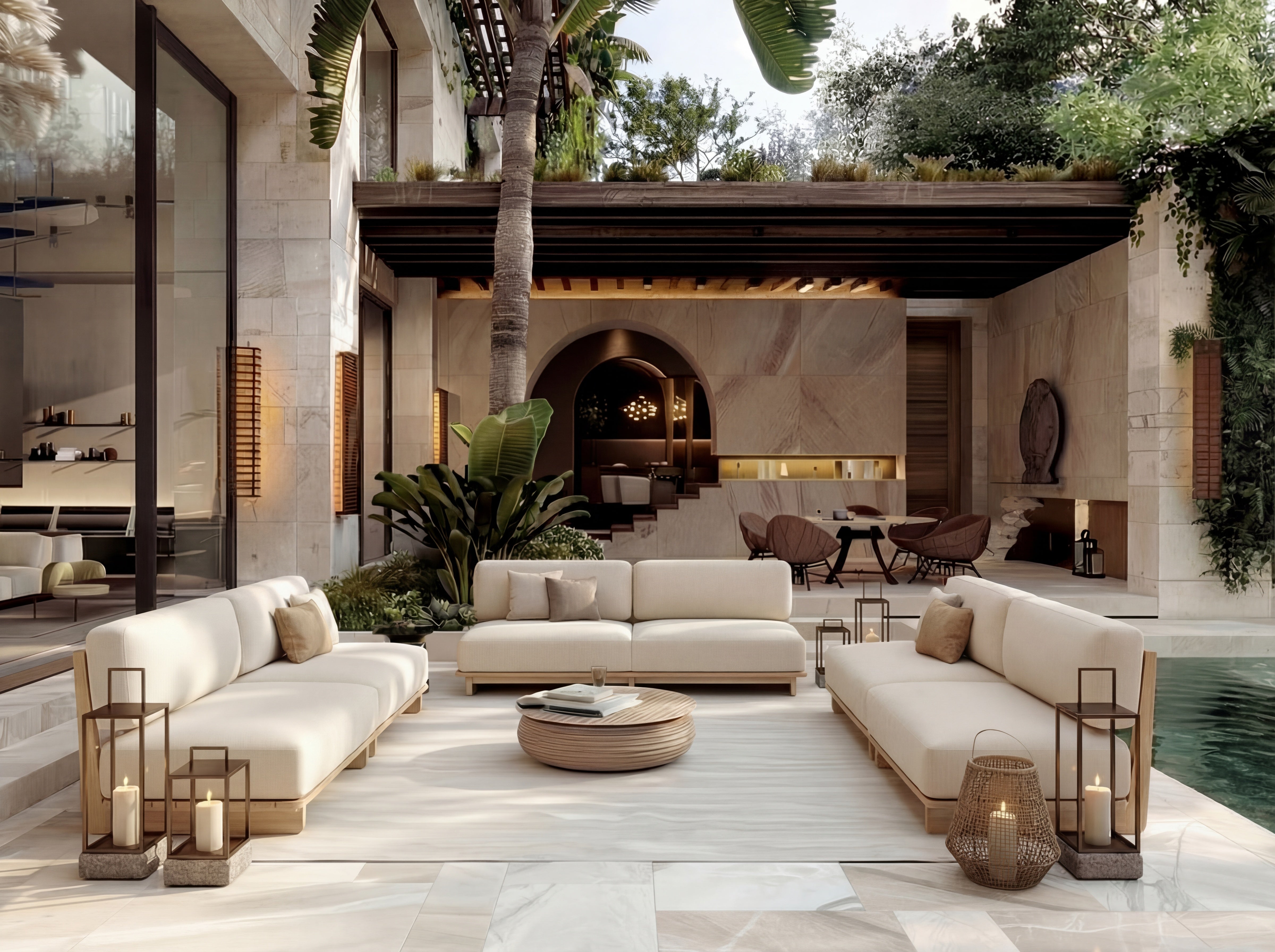 A Space To Let Go Outdoor Sofa