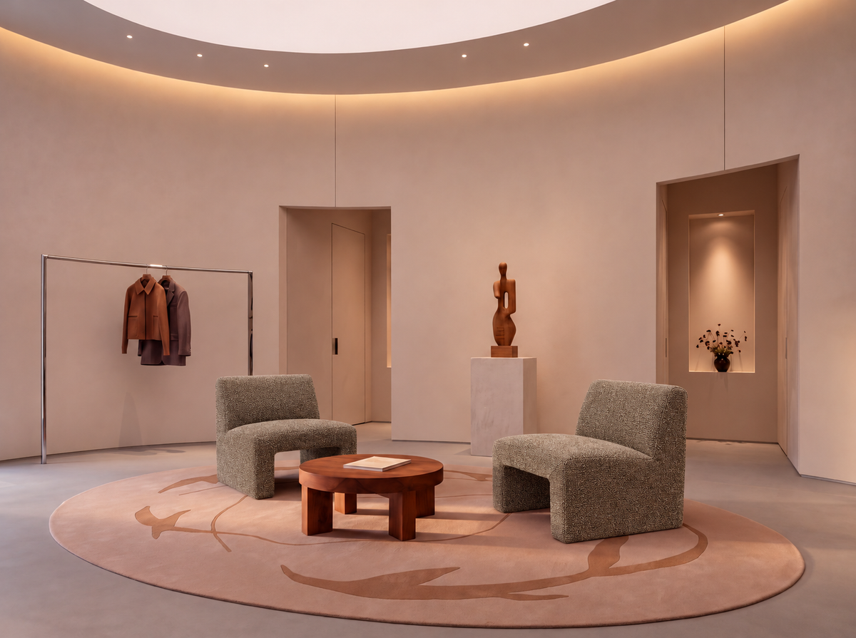 Time Well Spent Boucle Chair