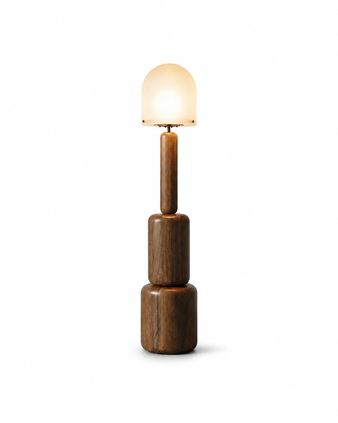 Turned In Floor Lamp