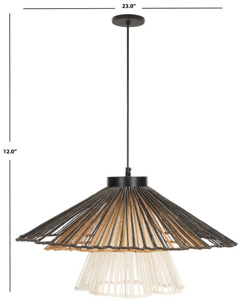 Gathered Below Pendant Lamp