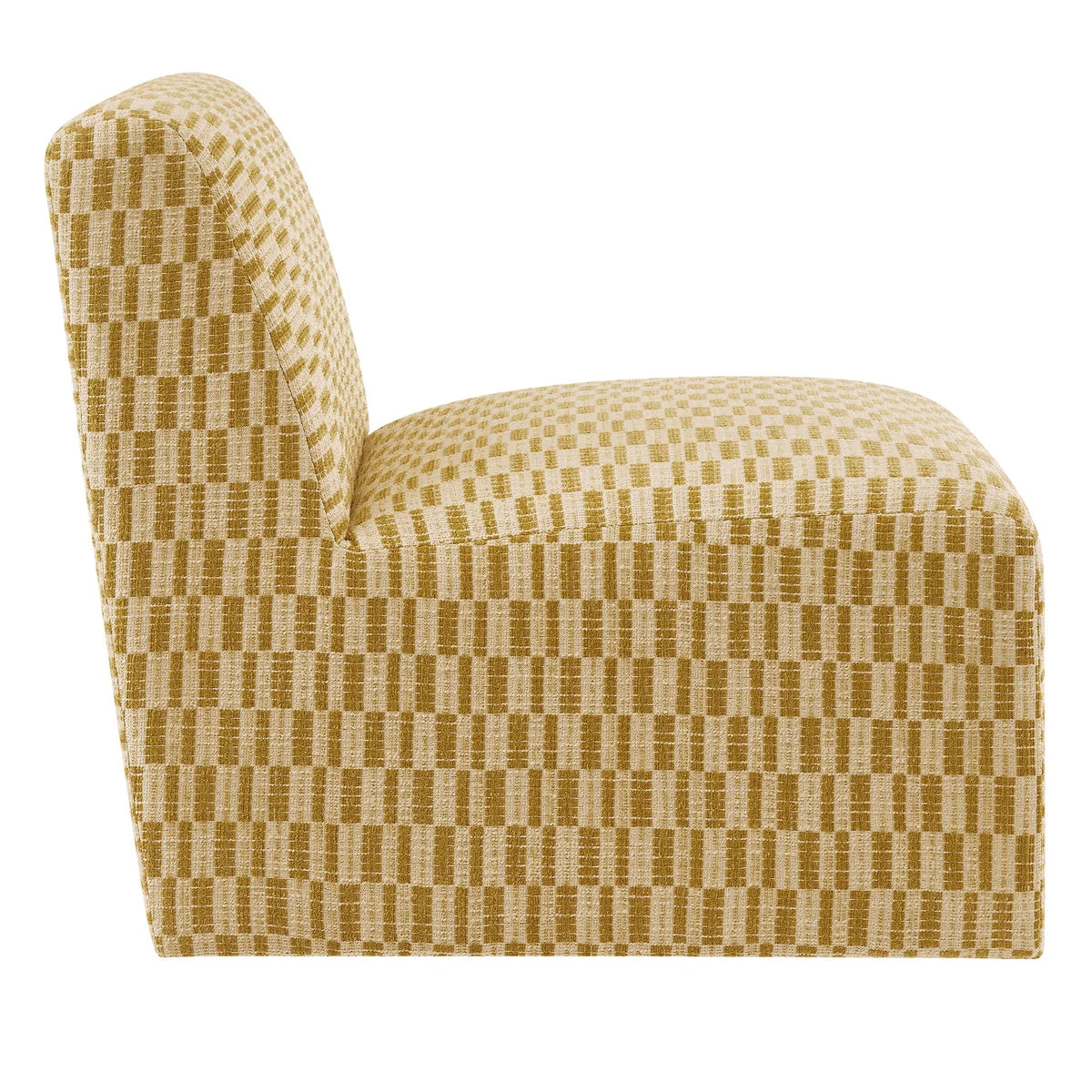 Time Well Spent Checked Chair